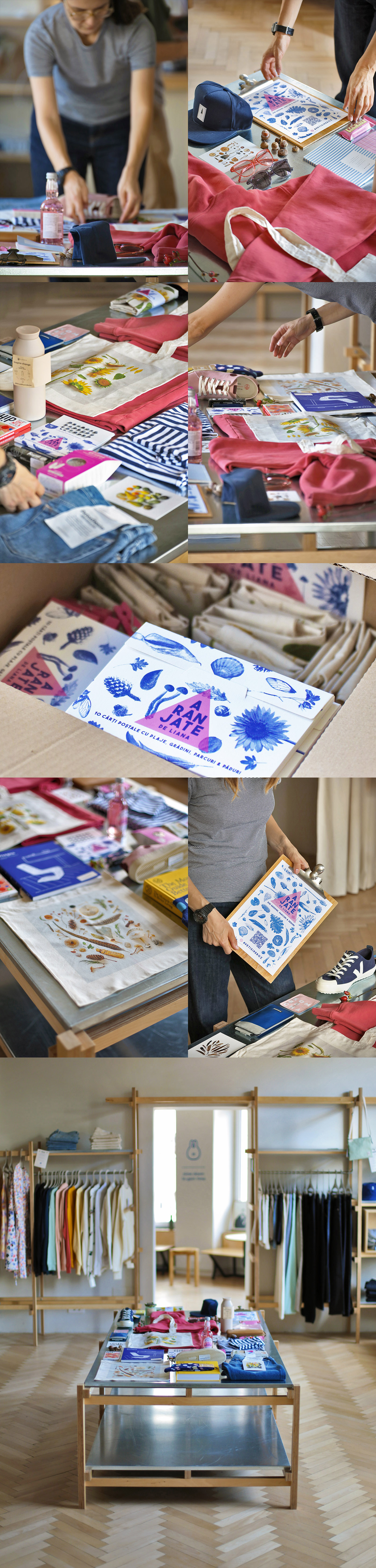  #AranjatedeLiana Postcars & Totebags collection