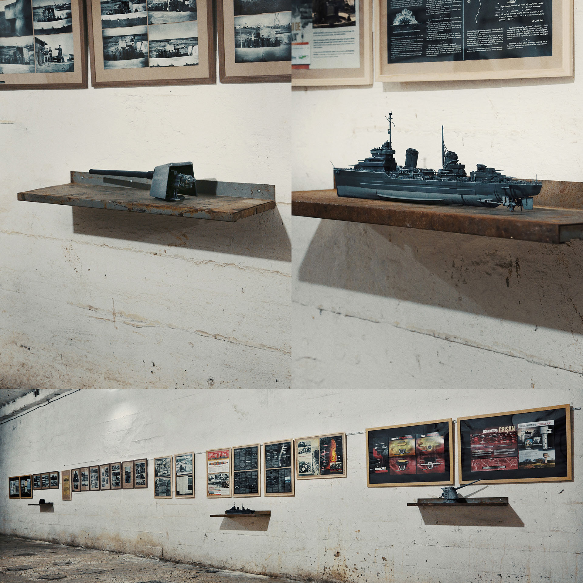 Bunkere Diverse la munte si la mare - First expo in a WW2 / Cold War bunker made in Romania