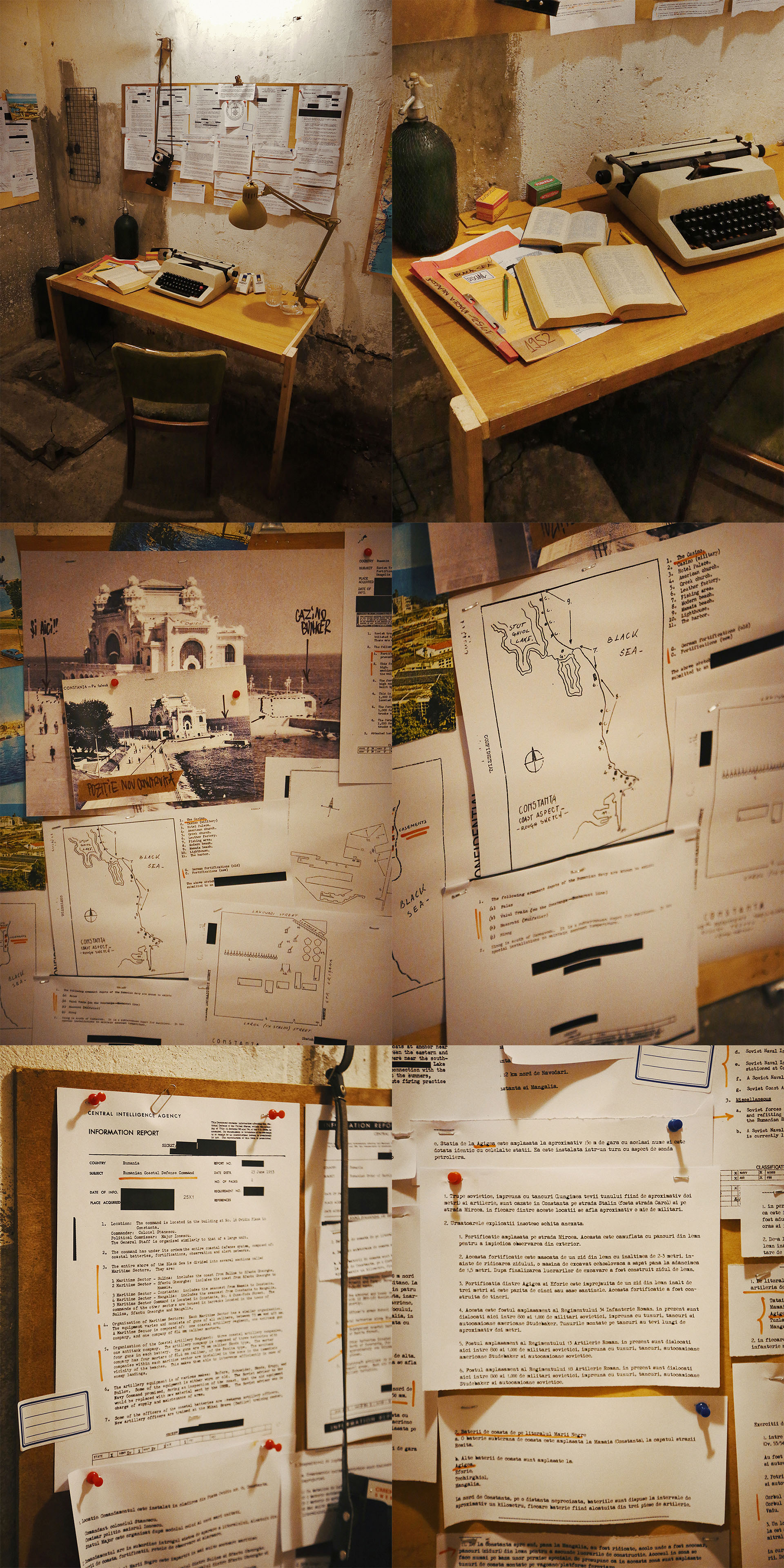 Bunkere Diverse la munte si la mare - First expo in a WW2 / Cold War bunker made in Romania