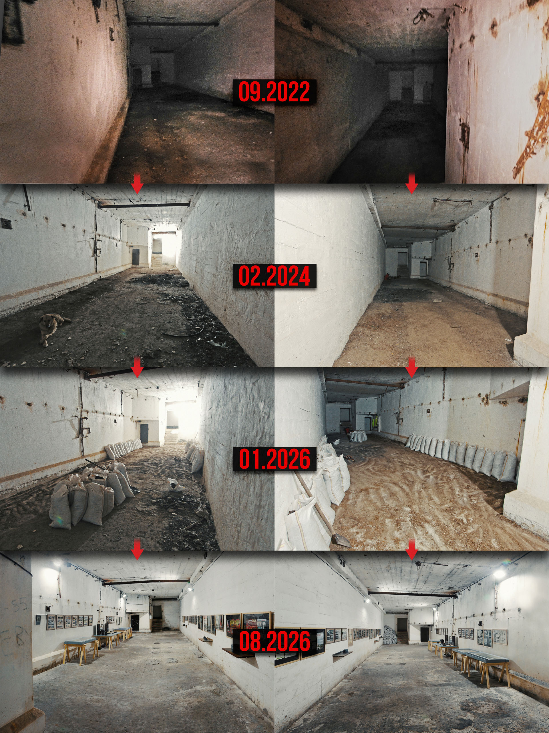 Bunkere Diverse la munte si la mare - First expo in a WW2 / Cold War bunker made in Romania