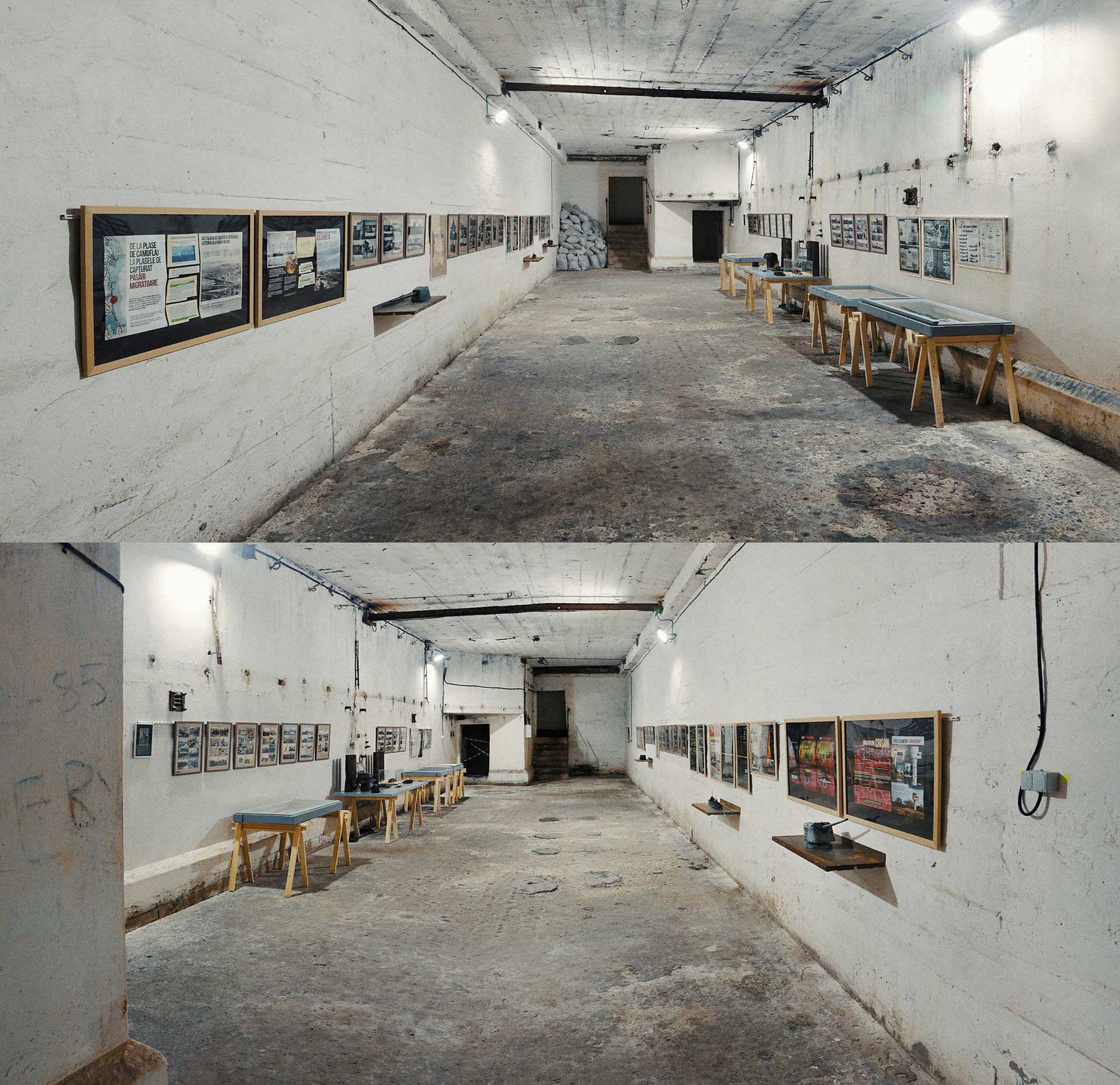 Bunkere Diverse la munte si la mare - First expo in a WW2 / Cold War bunker made in Romania