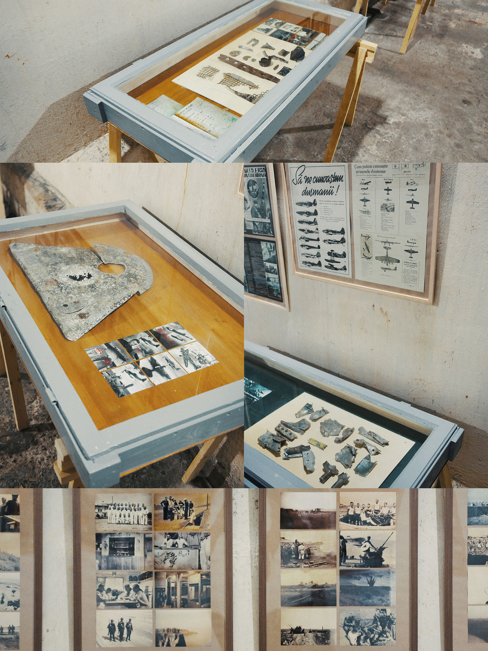 Bunkere Diverse la munte si la mare - First expo in a WW2 / Cold War bunker made in Romania