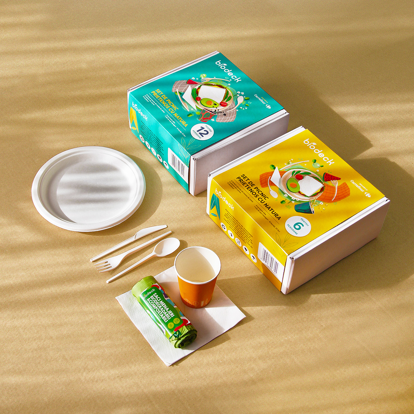 Biodeck Picnic Box packaging