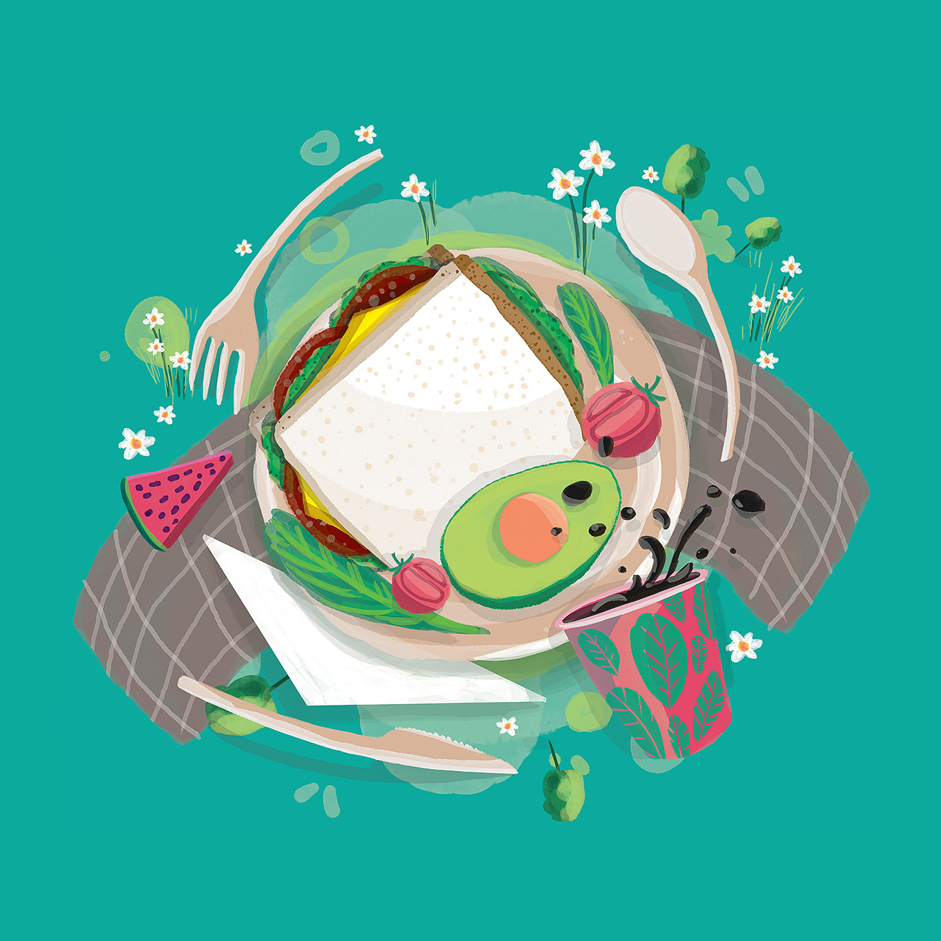 Biodeck Picnic Box packaging