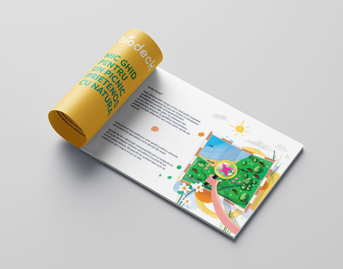 Biodeck Picnic Box packaging