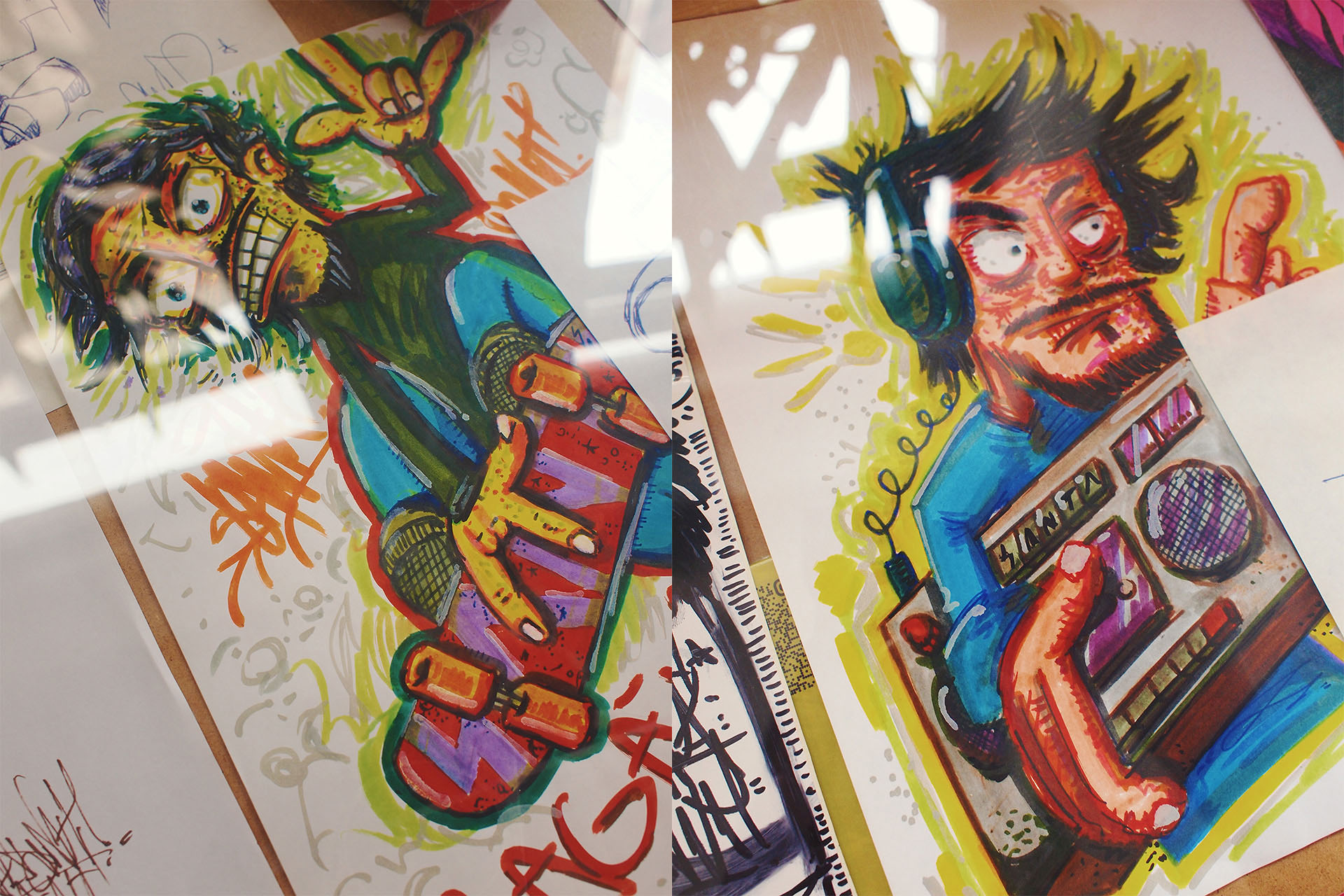 subasalt.ro aniversare 20 de ani de graf si skate la Boarders Store